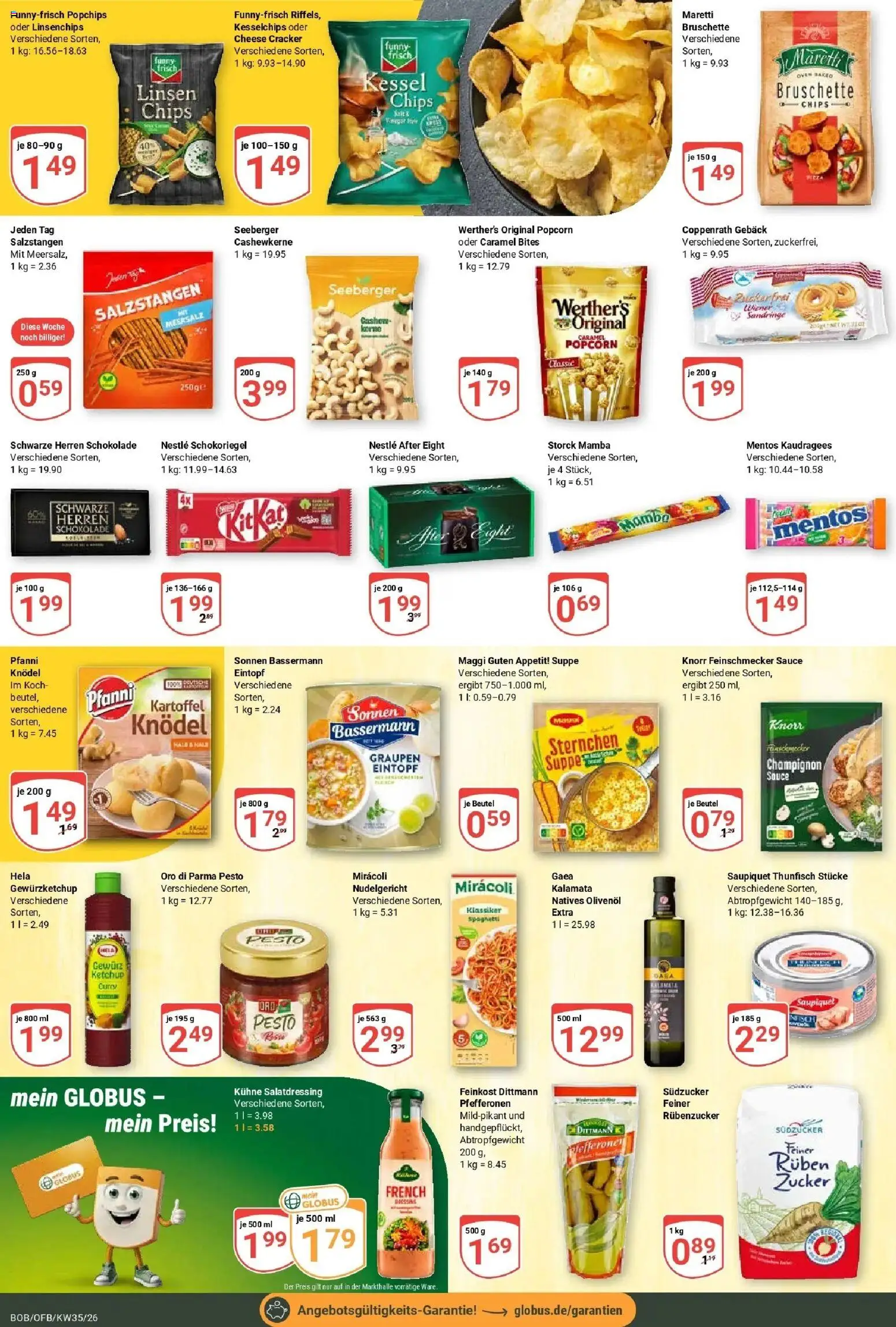 Globus Prospekt Bobenheim-Roxheim (ab 24.08.2026) » Angebote online | Seite: 16 | Produkte: Thunfisch, Schokolade, Olivenol, Ketchup