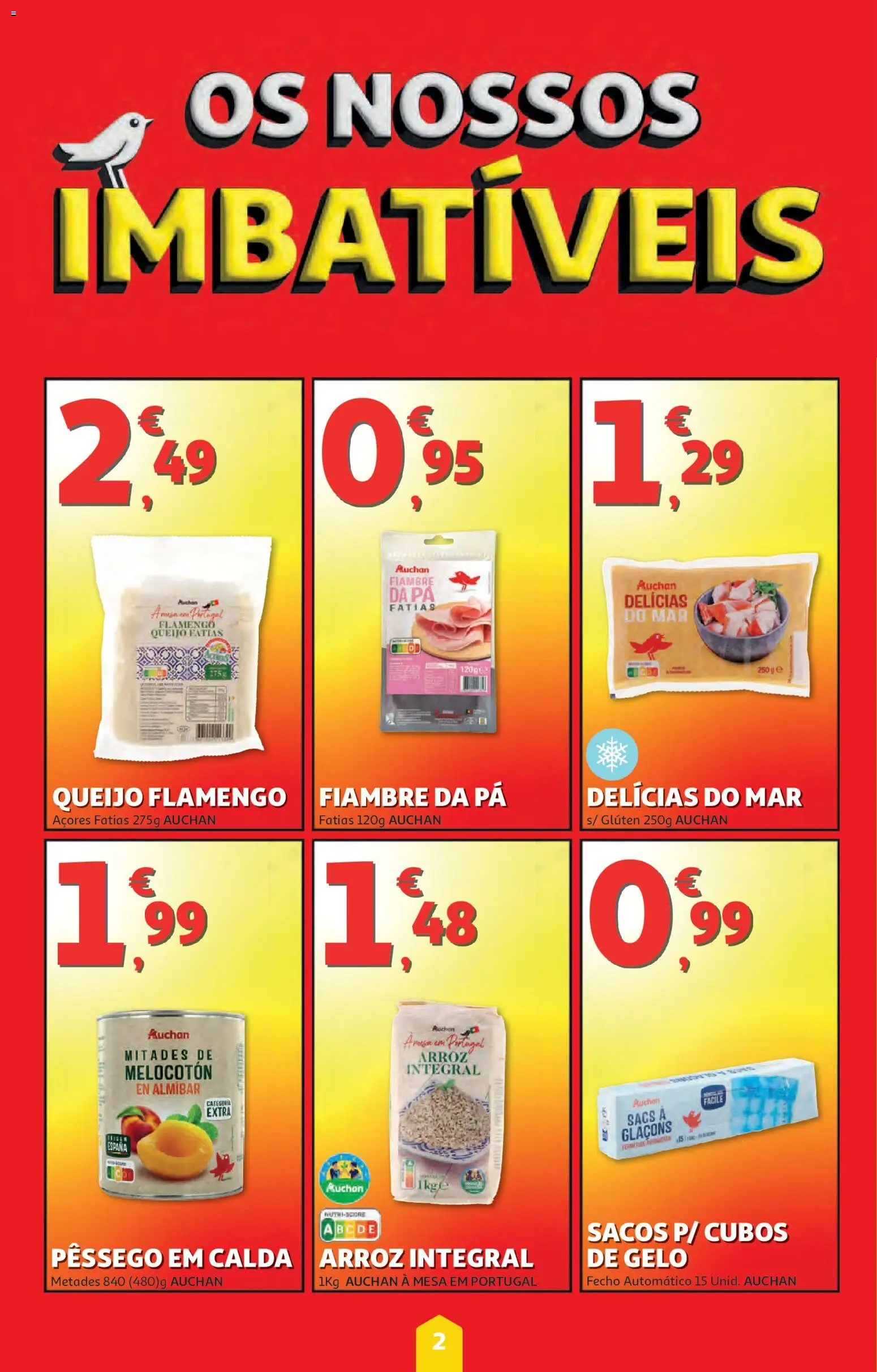 Auchan folheto │ válido de 09/07/2026 | Página: 2 | Produtos: Mouse, Mesa, Queijo, Pá