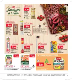 Match Supermarché - Prévisualisation de Match Supermarché C'est tous les jours le marché valide à partir de 07/07/2026 | Page: 9 | Produits: Saucisson, Sel, Jambon, Saucisse