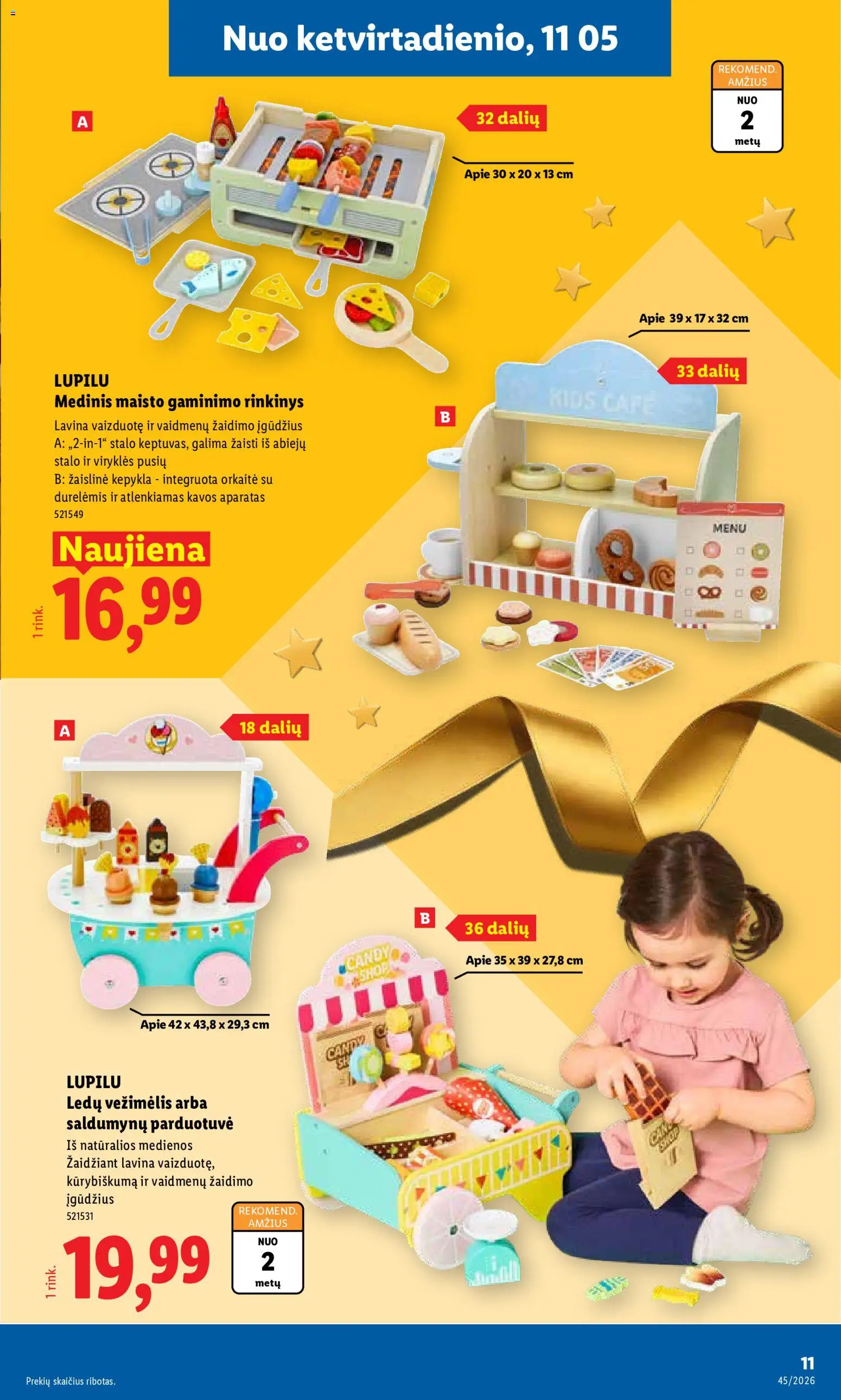 LIDL akcijos nuo 2026.11.02 | Puslapis: 11 | Prekių: Kepykla, Orkaitė, Kavos aparatas