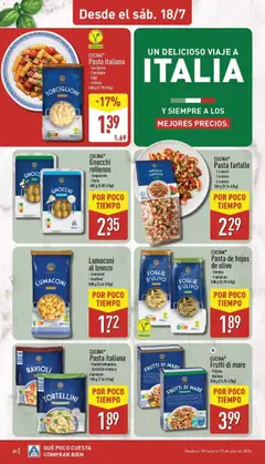Vista previa Aldi folleto Península válido desde el 13/07/2026 | Página: 24 | Productos: Πορσελάνη, Pasta, Δαχτυλίδι φωτός