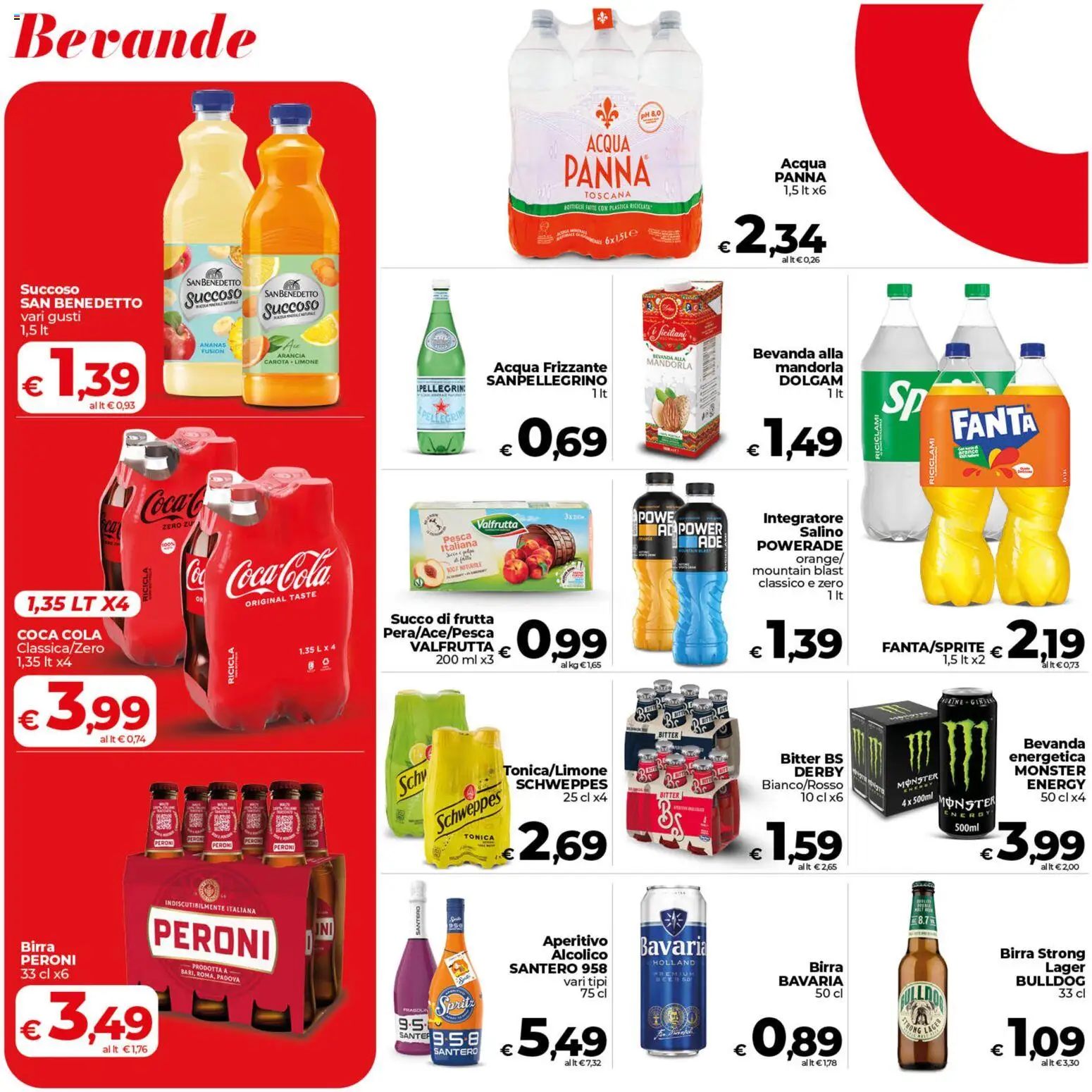 Volantino COOP del 17.04.2026 | Pagina: 18 | Prodotti: Acqua Panna, Pesca, Ananas, Aperitivo