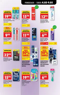Pogląd oferty "Maszynki do golenia Gillette Venus Tropical, 3 szt., różne rodzaje" - ważna od 04.05.2026 | Strona: 65 | Produkty: Gillette, Maszynki do golenia, Krem, Szczoteczka do zębów