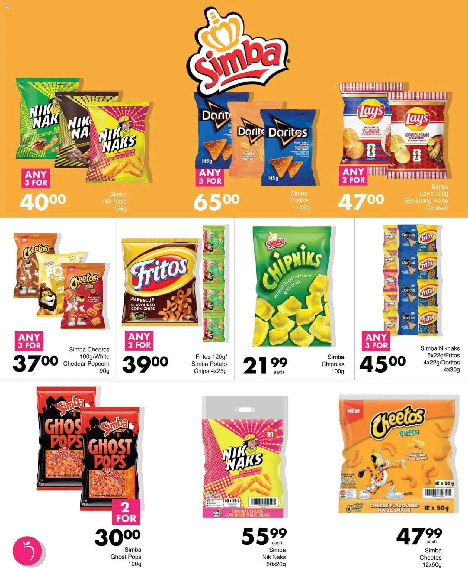 New Save catalogue – valid from 11.06.2026 | Page: 40 | Products: Corn, Kettle, Chips, Chilli