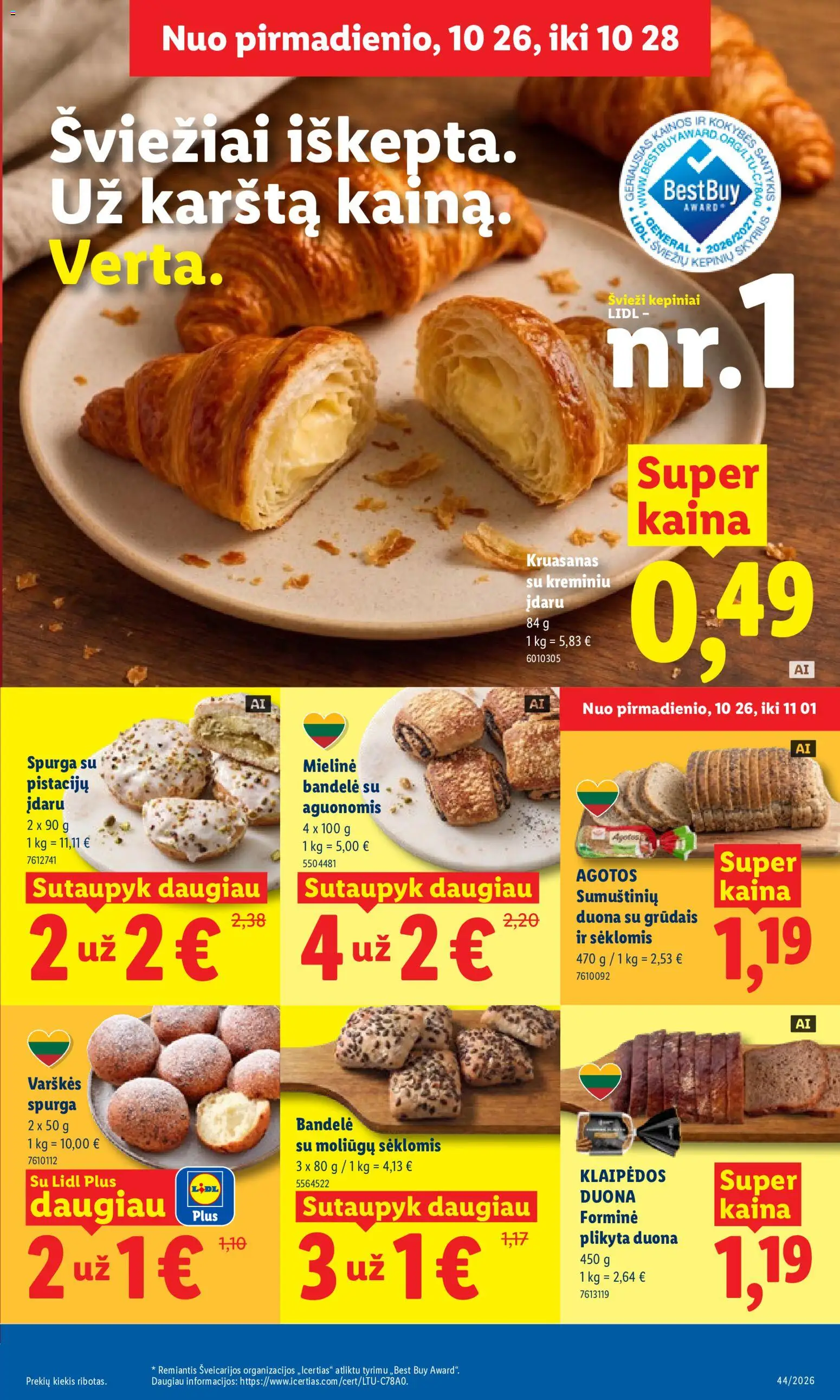 LIDL akcijos nuo 2026.10.26 | Puslapis: 10