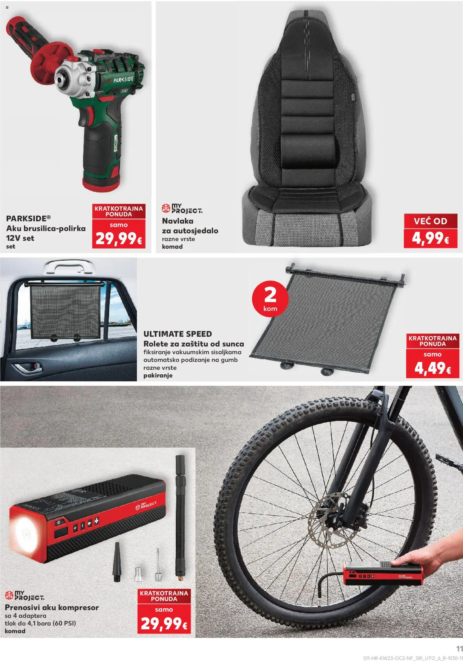 Kaufland katalog | vrijedi od 03.06.2026 | Stranica: 11 | Proizvodi: Kompresor, Parkside
