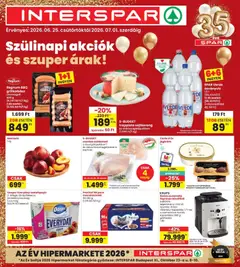 Interspar akciós újság - amely érvényes a következő dátumtól: 2026.06.25.