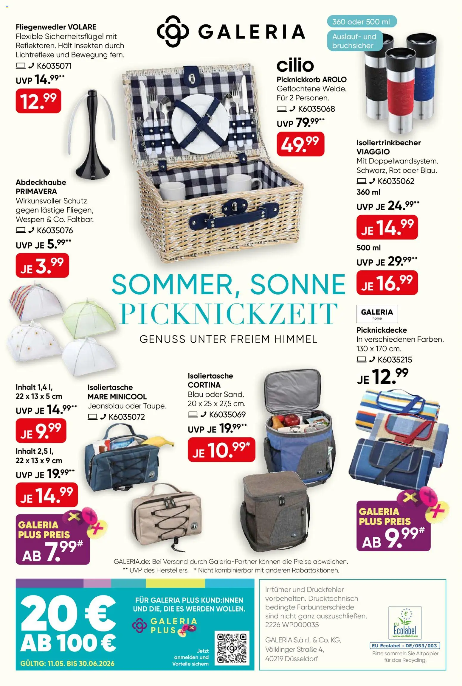 Galeria Karstadt Kaufhof Prospekt – gültig ab 27.05.2026 | Seite: 44