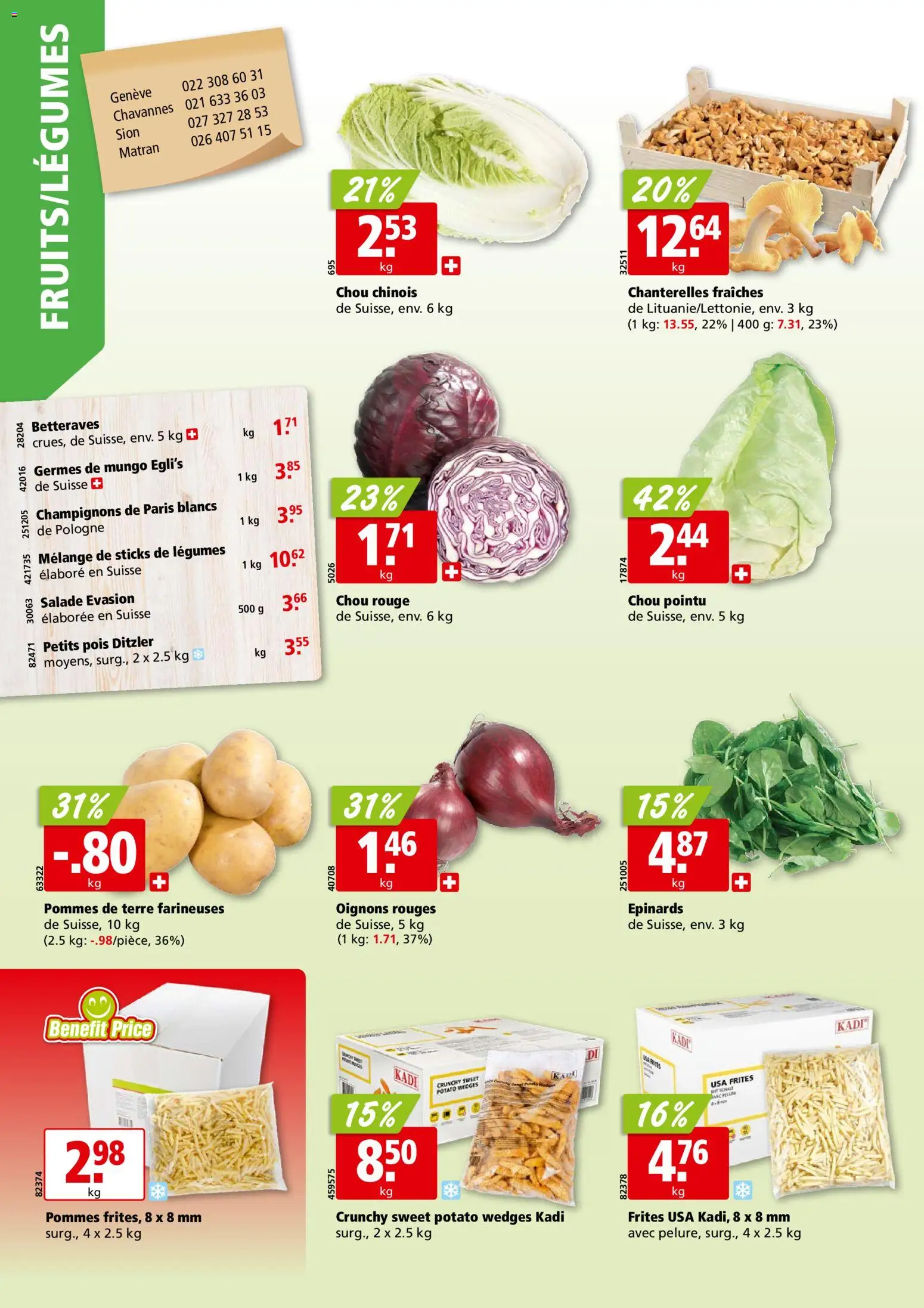 Aligro aktionen Chavannes, Matran, Genève, Sion – gültig ab 24.08.2026 | Seite: 2 | Produkte: Rouge, Champignons