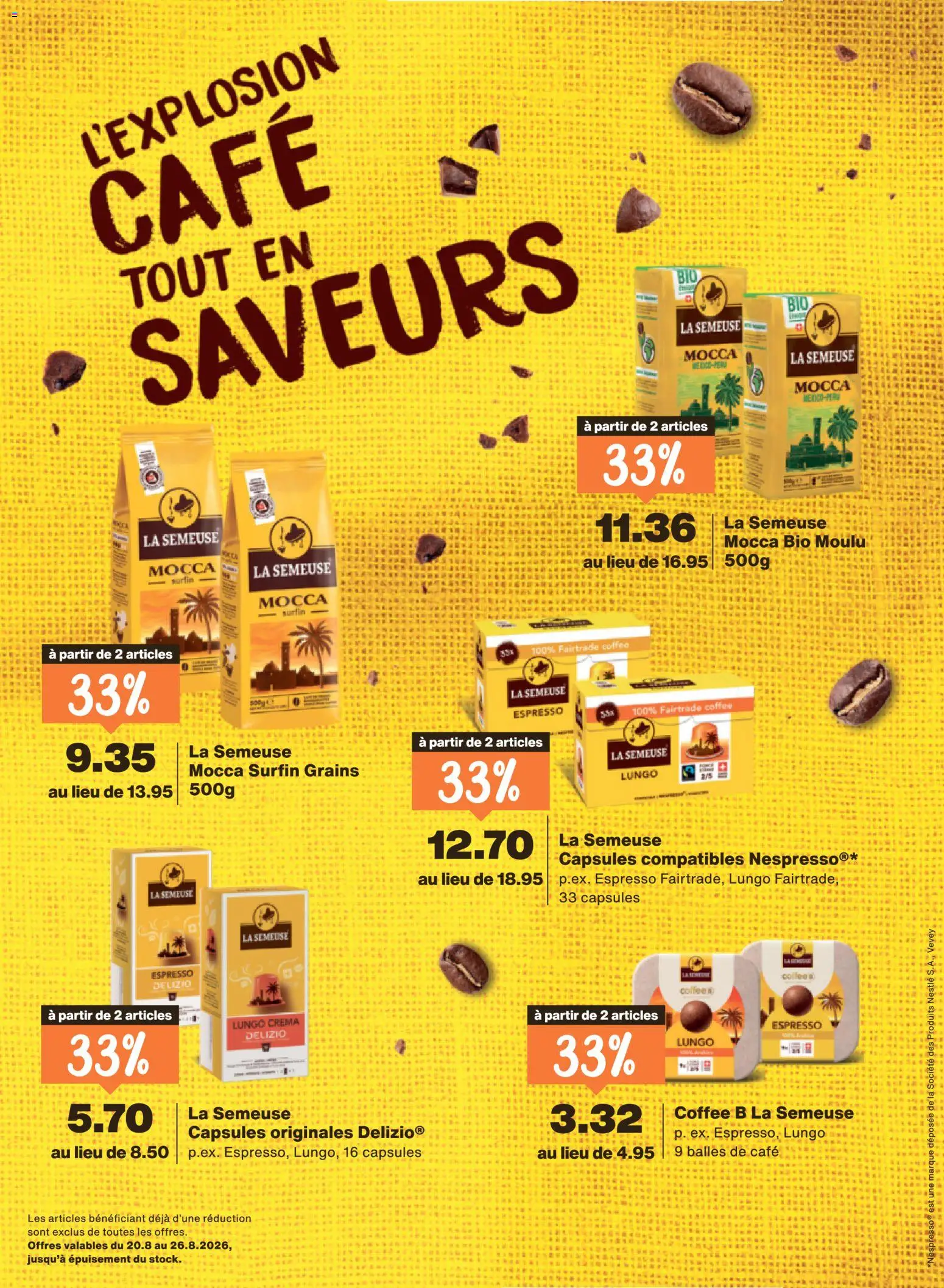Migros aktionen Magazine FR – gültig ab 19.08.2026 | Seite: 34