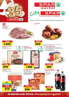 Spar Market akciós újság - amely érvényes a következő dátumtól: 2026.07.30.