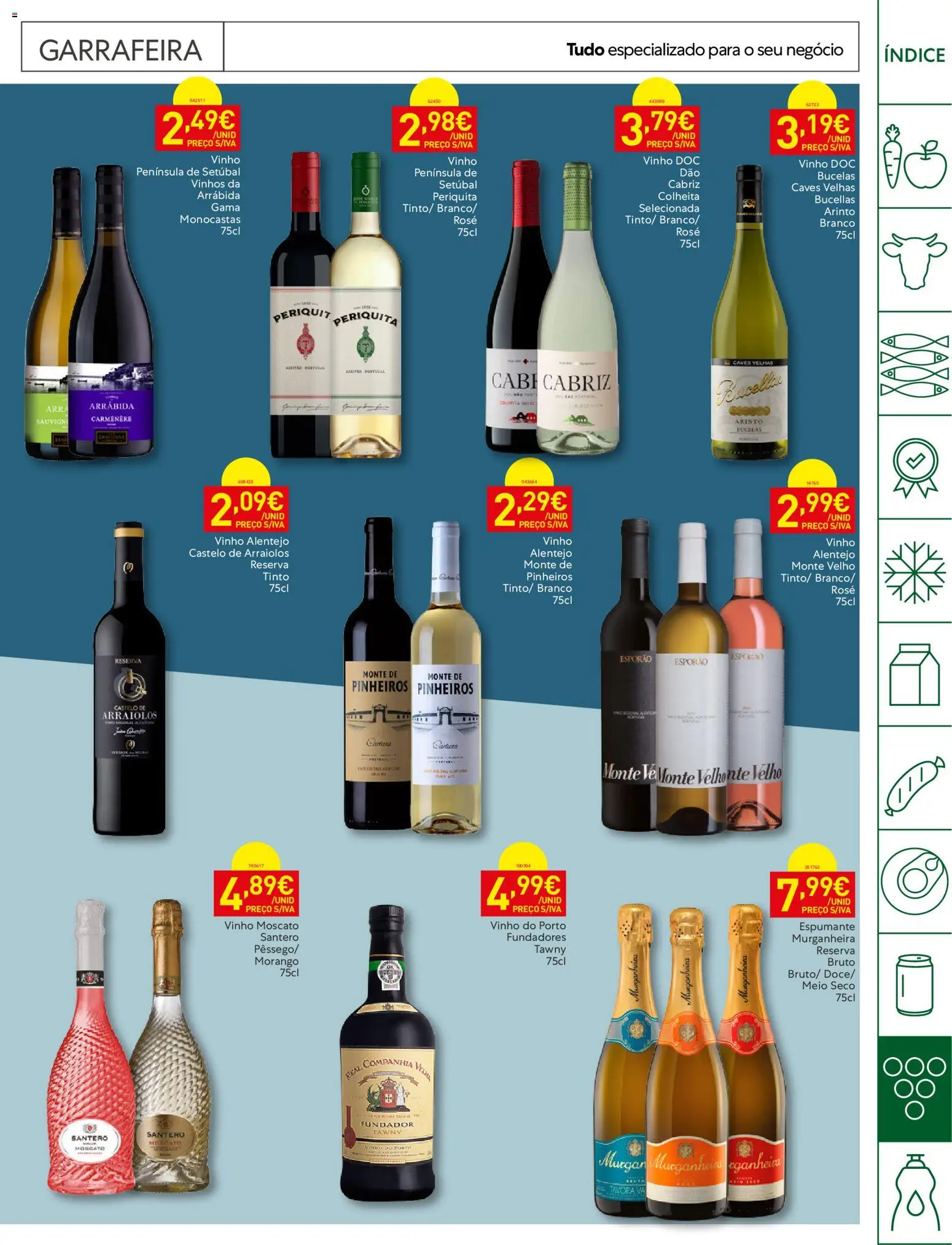 Recheio Horeca Madeira │ válido de 22/09/2026 | Página: 23 | Produtos: Espumante, Vinho do Porto, Vinho