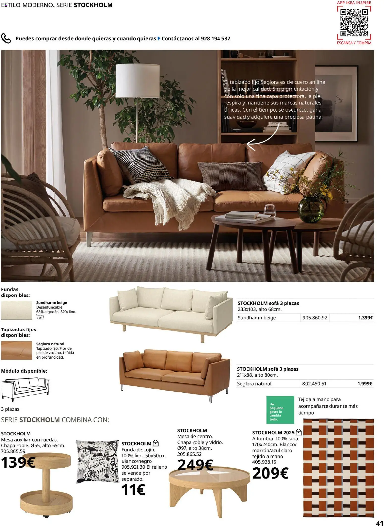IKEA - Sofás │ válido desde el 28/09/2026 | Página: 41 | Productos: Funda, Mesa auxiliar, Sofá, Mesa
