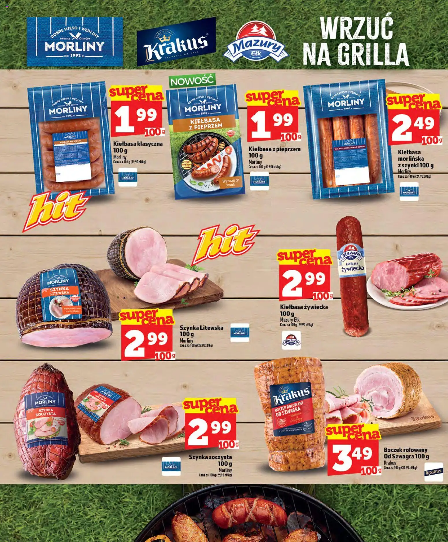 Topaz gazetka - Express od 30.07.2026 | Strona: 5 | Produkty: Kiełbasa, Mięso, Boczek, Wędliny