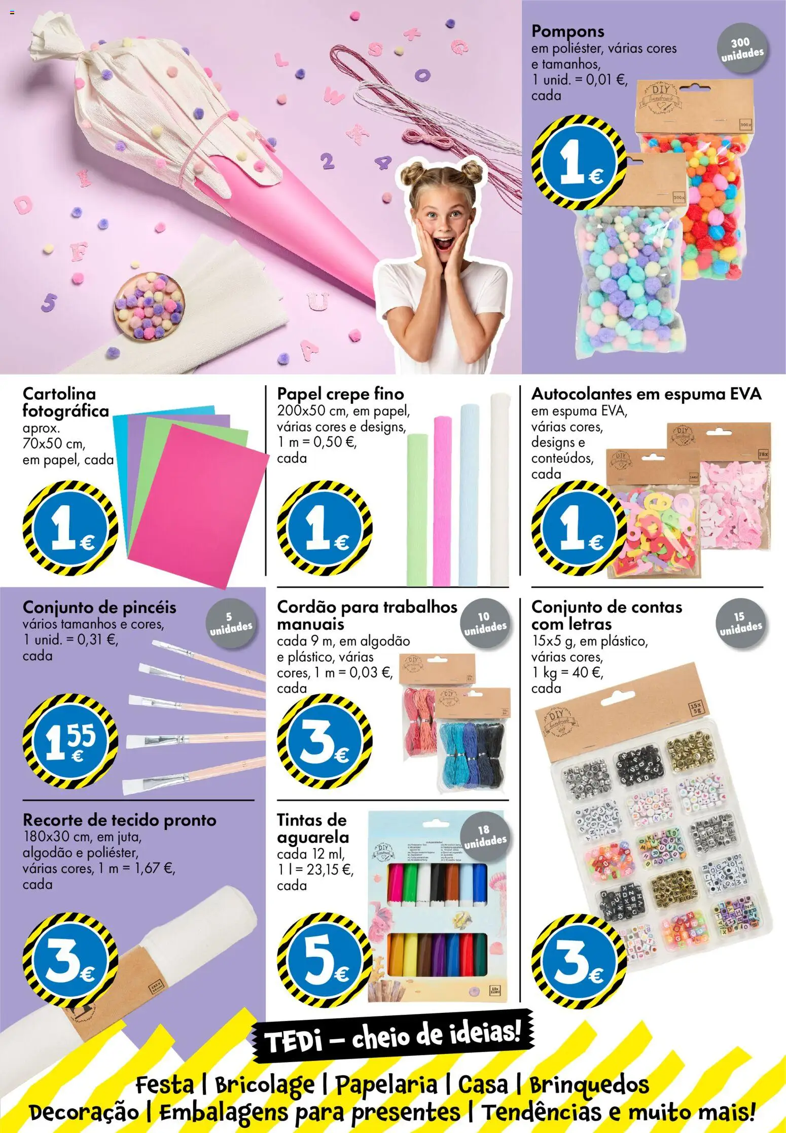 TEDi folheto │ válido de 14/08/2026 | Página: 19 | Produtos: Algodão, Decoração, Brinquedos