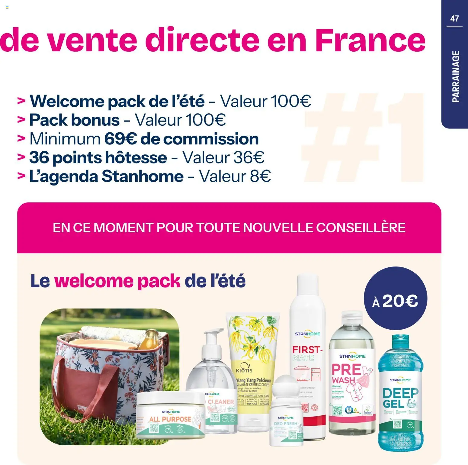 {H1} | Page: 47 | Produits: Gommage, Détachant
