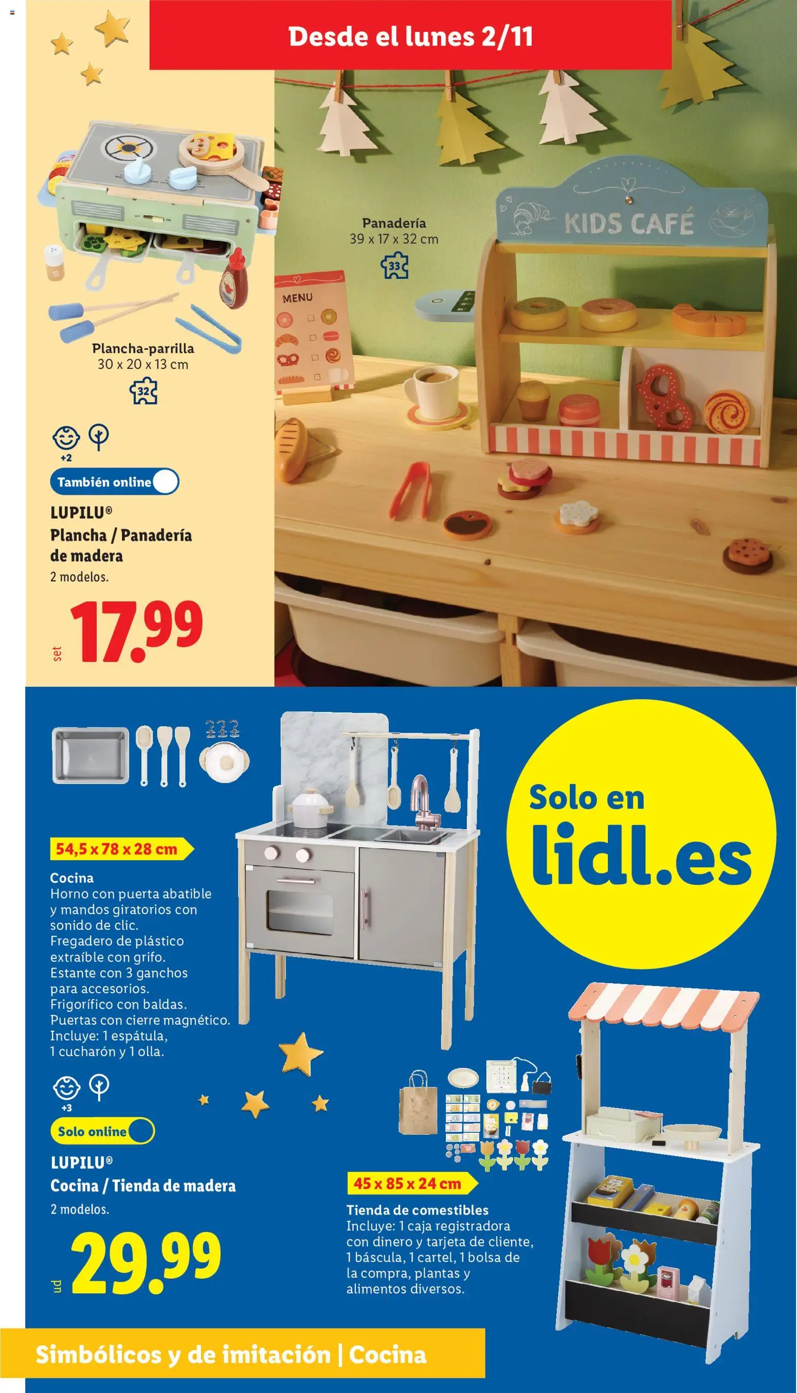 Lidl - Juguetes de imitación │ válido desde el 21/10/2026 | Página: 8 | Productos: Fregadero, Horno, Panadería, Alimentos