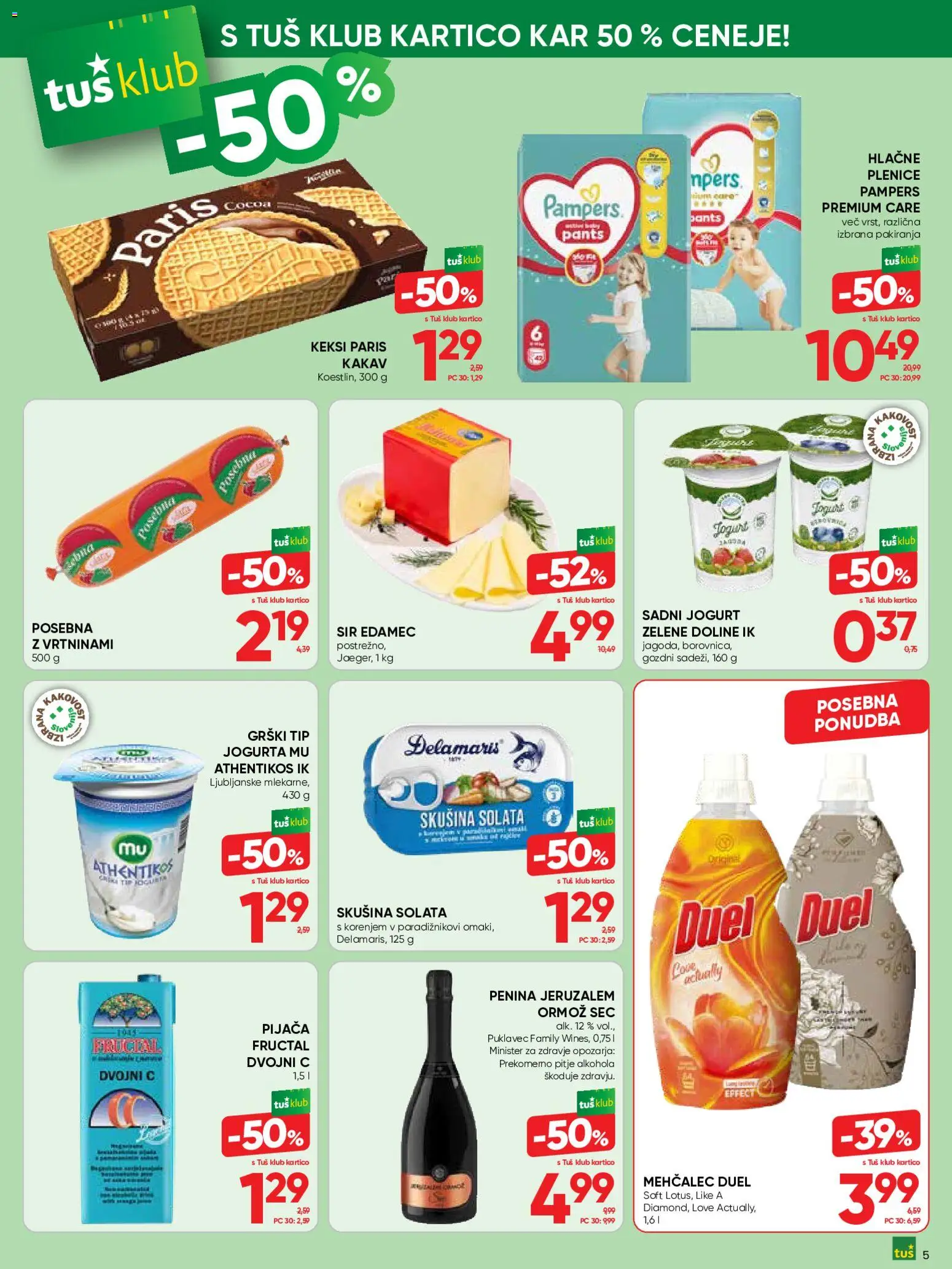 Novi Tuš katalog ponudbe – veljaven od 09.09.2026 | Stran: 5