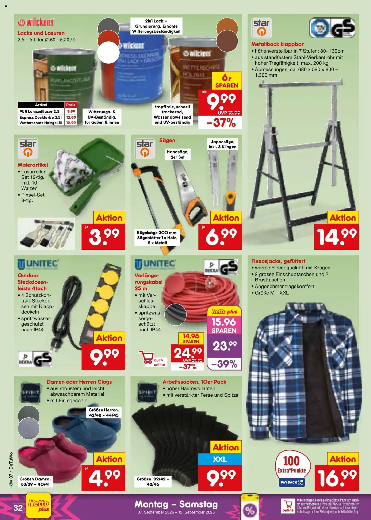 Netto Marken-Discount Prospekt Waiblingen-Bittenfeld – gültig ab 07.09.2026 | Seite: 50 | Produkte: Wasser