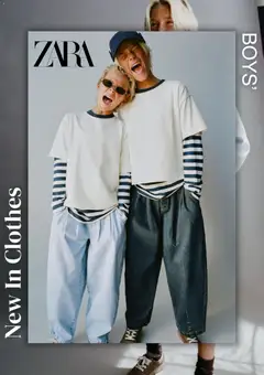Преглед на ZARA брошура - Boys - Офертите са валидни от 01.08.2026