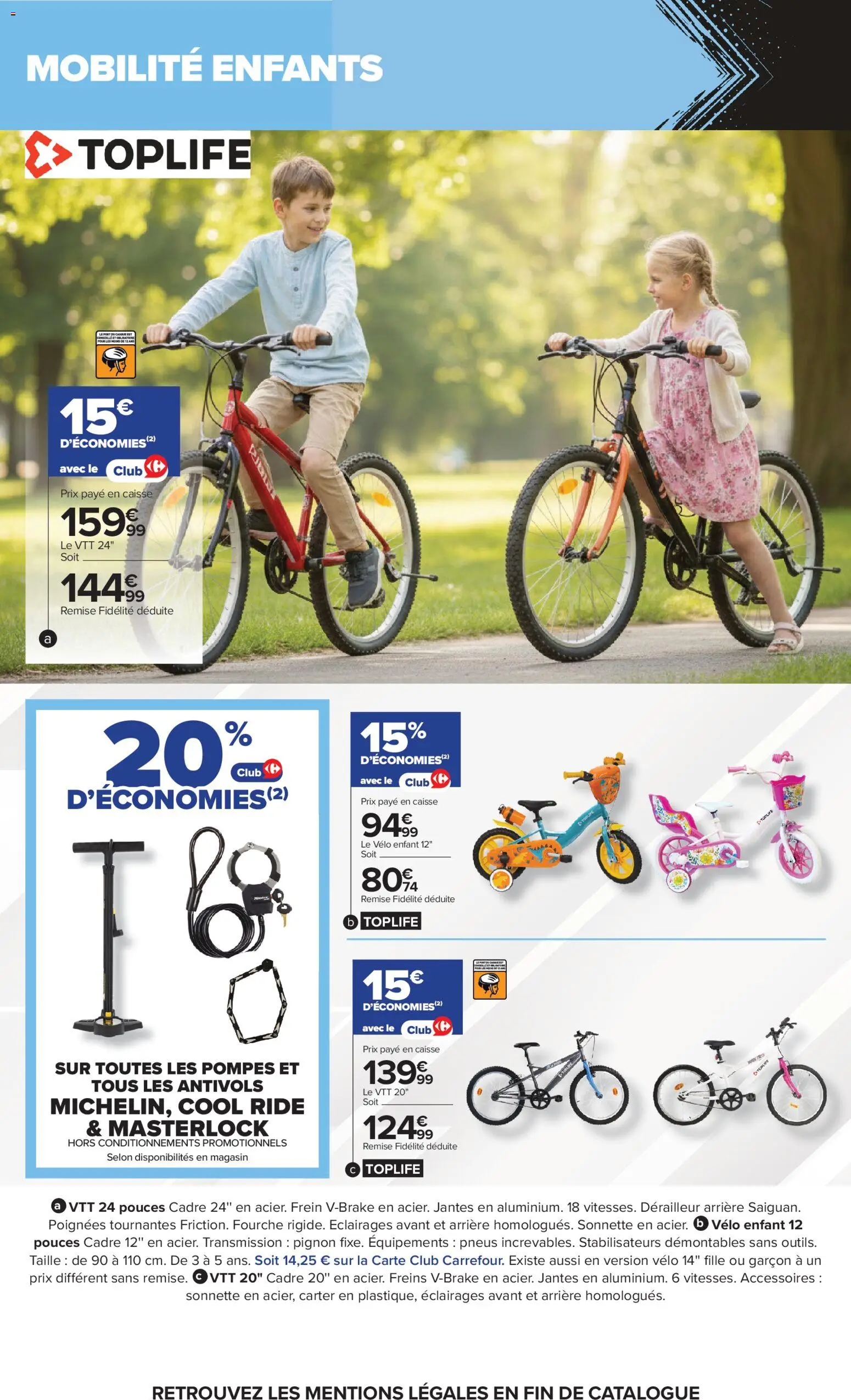 {H1} | Page: 13 | Produits: Vélo, Pneus, Poignées, Cadre