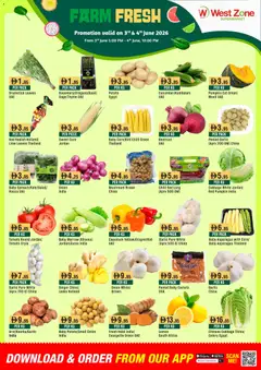 Preview of Westzone Supermarket catalogue valid from 03.06.2026