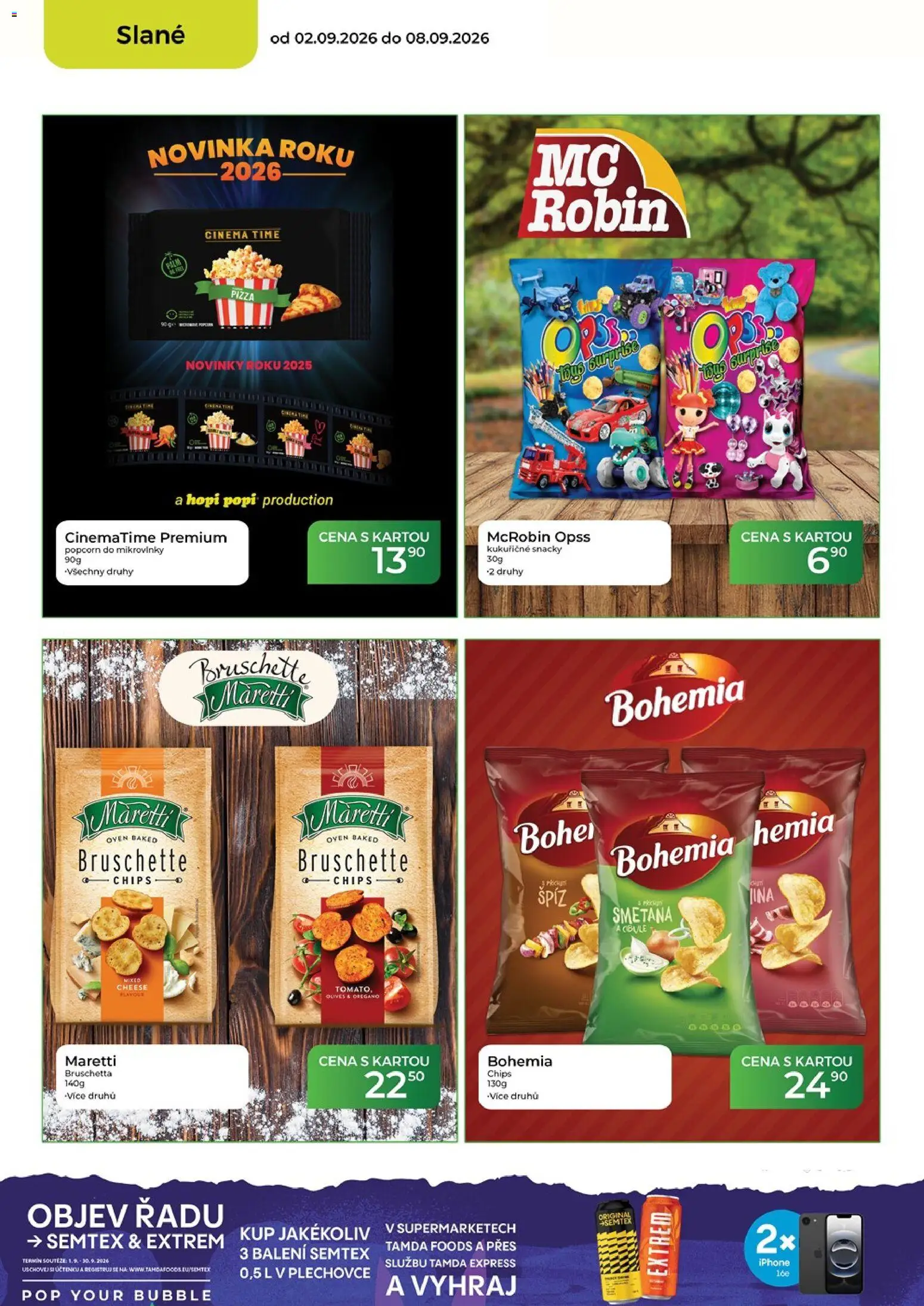 Tamda Foods leták od 02.09.2026 | Strana: 36 | Produkty: Pizza, Iphone, Snacky, Cibule