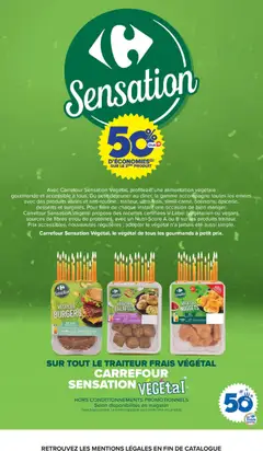 Carrefour - Prévisualisation de VEGETAL NUGGETS, Nuggets végétaux à base de blé. valide à partir de 07/07/2026 | Page: 11