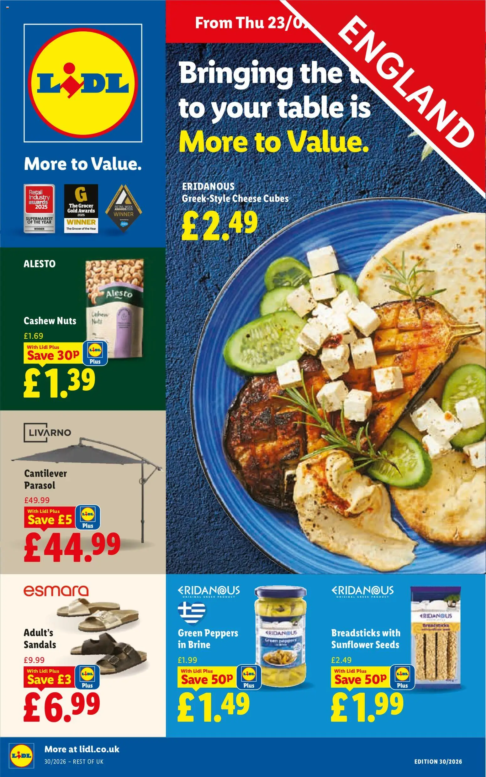 Weekly offers Lidl (23/07/2026 - 29/07/2026) catalogue cover
