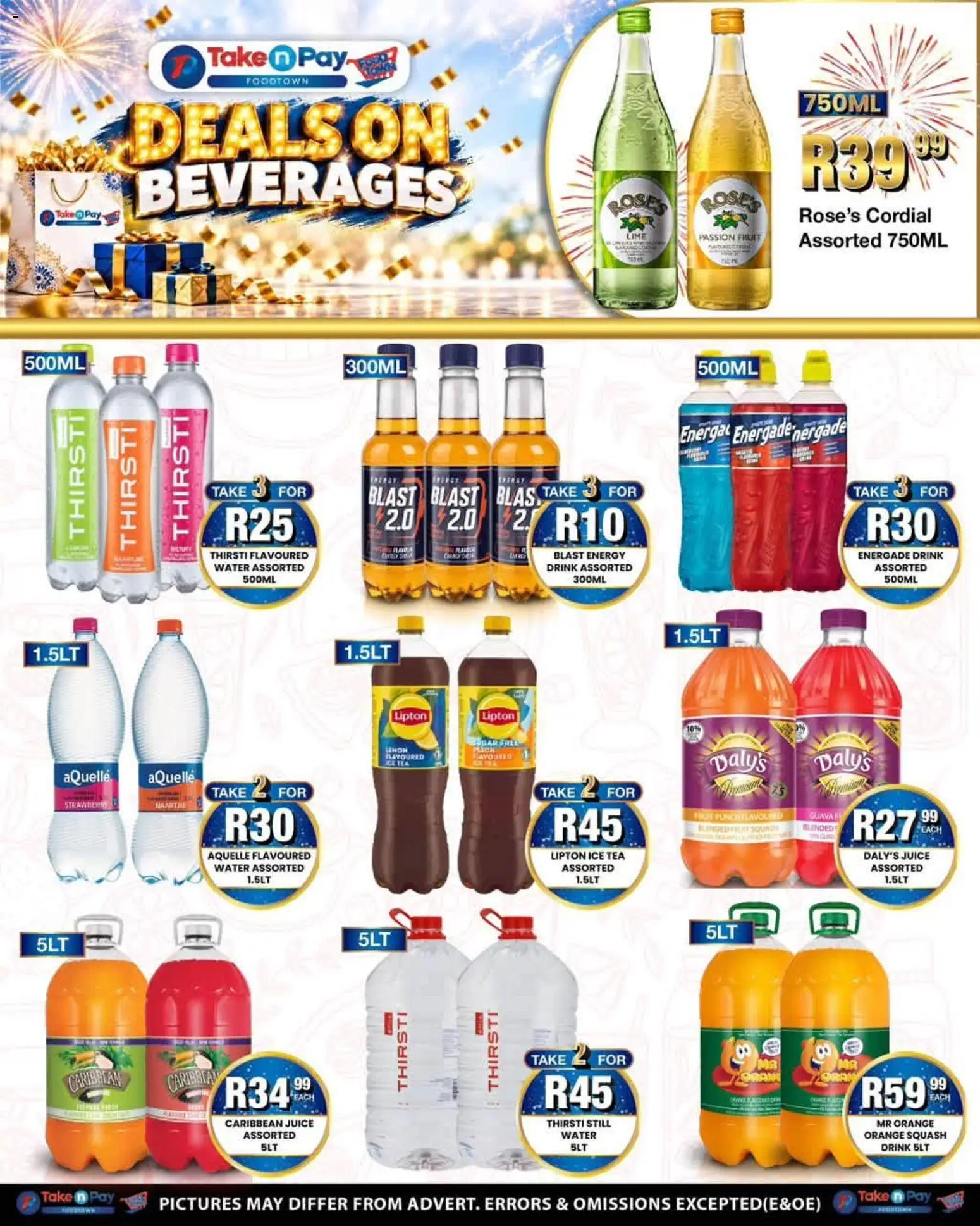 New Take n Pay catalogue – valid from 26/10/2026 | Page: 17 | Products: Juice, Tea, Water, Lime