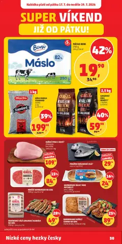 Náhled letáku Penny Market leták od 15.07.2026 | Strana: 30 | Produkty: Hamburger, Kuřecí prsa, Hovězí, Kuřecí stehna