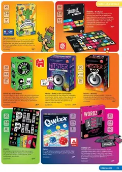 Vedes Spiele-, Buch- und Kreativprospekt ab 24.08.2026 gültig | Seite: 31 | Produkte: Spiel, Rock