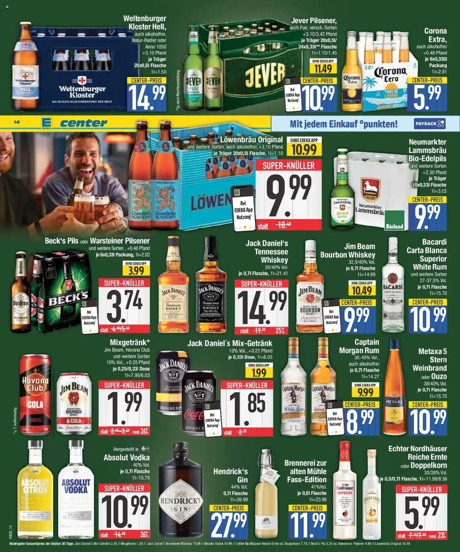 E center Prospekt Neuburg An Der Donau	 – gültig ab 10.05.2026 | Seite: 14 | Produkte: Havana club, Mühle, Rum, Pils