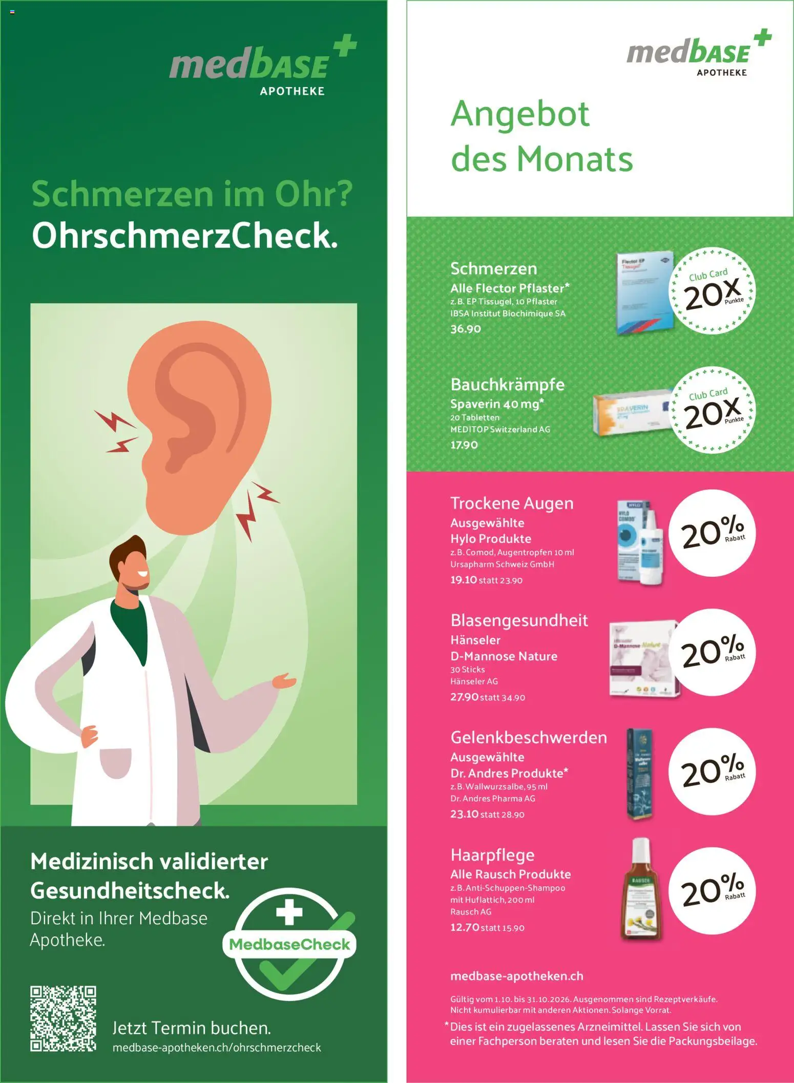 Migros aktionen Magazin – gültig ab 07.10.2026 | Seite: 28 | Produkte: Shampoo