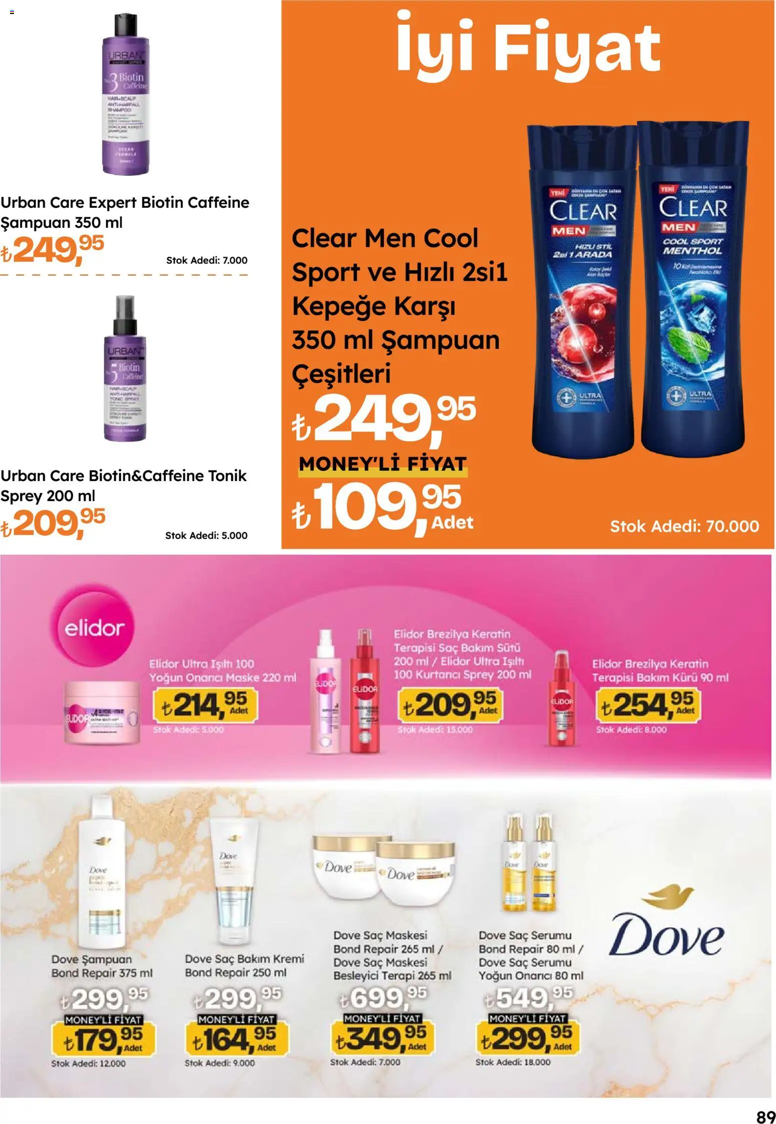 Migros Katalog - 5M Migroskop Dijital - 08 Ekim 2026 tarihinden itibaren geçerlidir | Sayfa: 89 | Ürünler: Şampuan, Saç maskesi, Maske
