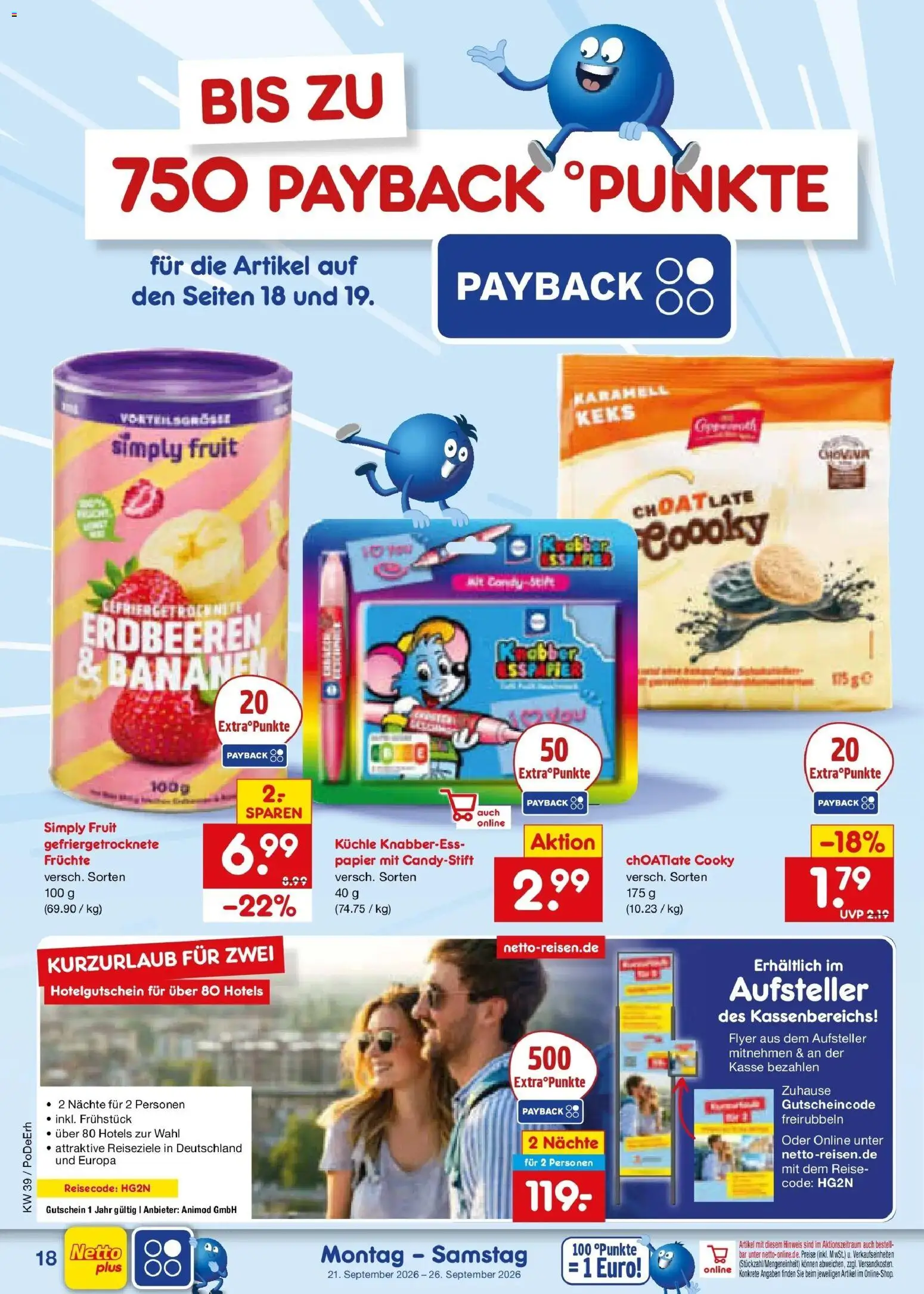Netto Marken-Discount Prospekt Amberg – gültig ab 21.09.2026 | Seite: 26 | Produkte: Erdbeeren