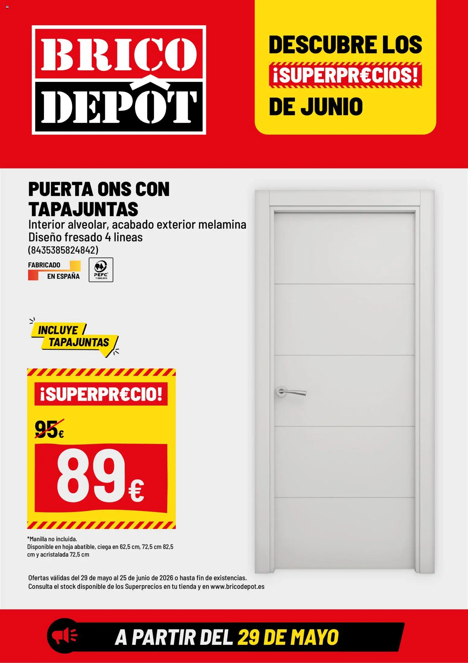 Brico Depôt folleto │ válido desde el 29.05.2026 | Página: 1
