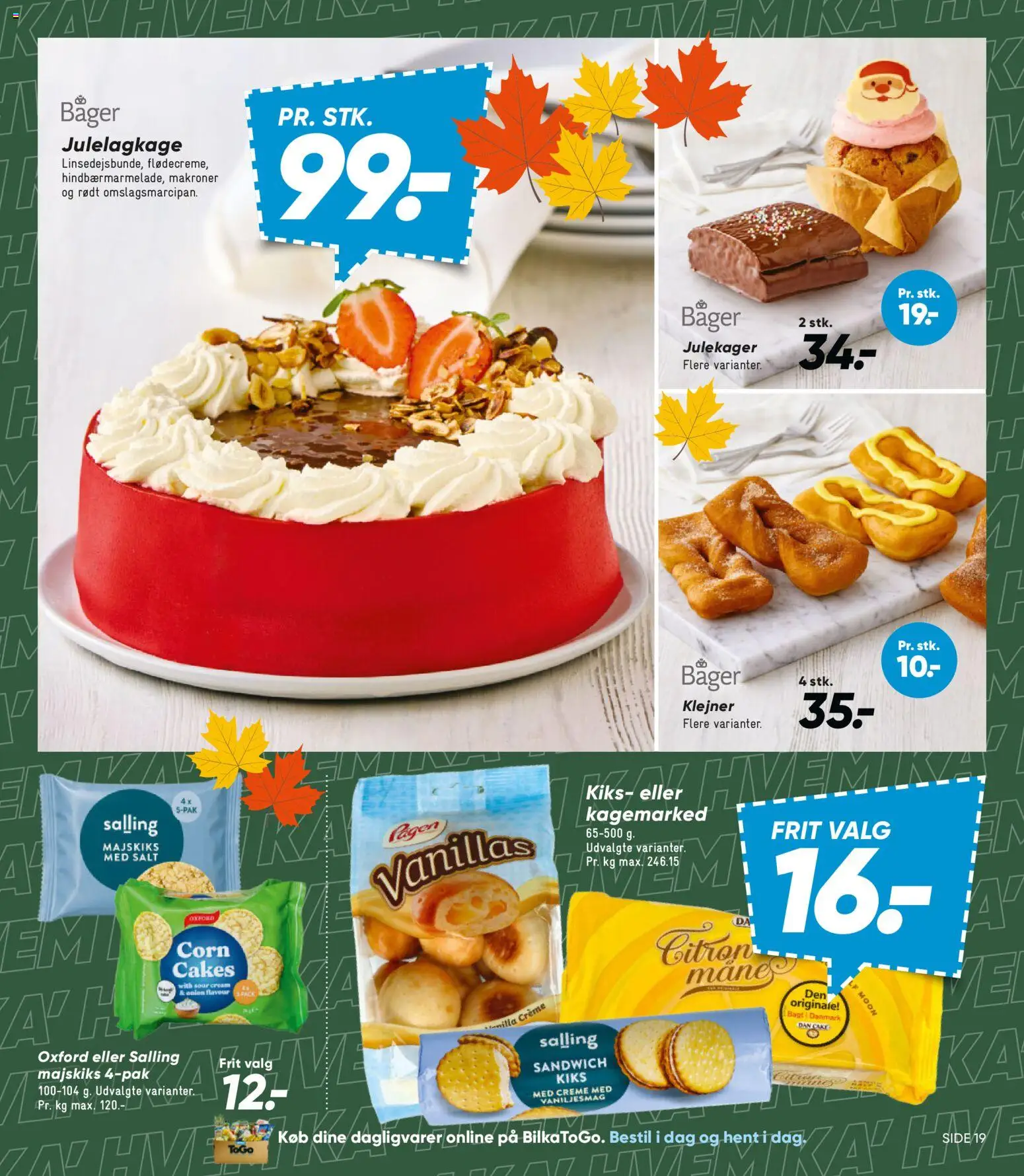 Bilka tilbudsavis – gyldig fra 23/10/2026 | Side: 27 | Produkter: Dagligvarer, Creme, Salt, Makroner