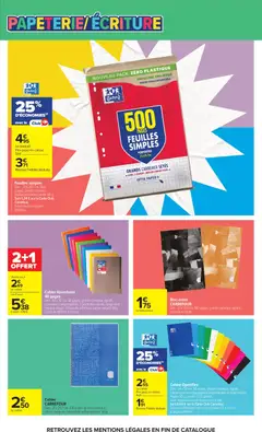 Carrefour Market - Prévisualisation de Carrefour Market Rentree des classes valide à partir de 07/07/2026 | Page: 17 | Produits: Couverture, Thé