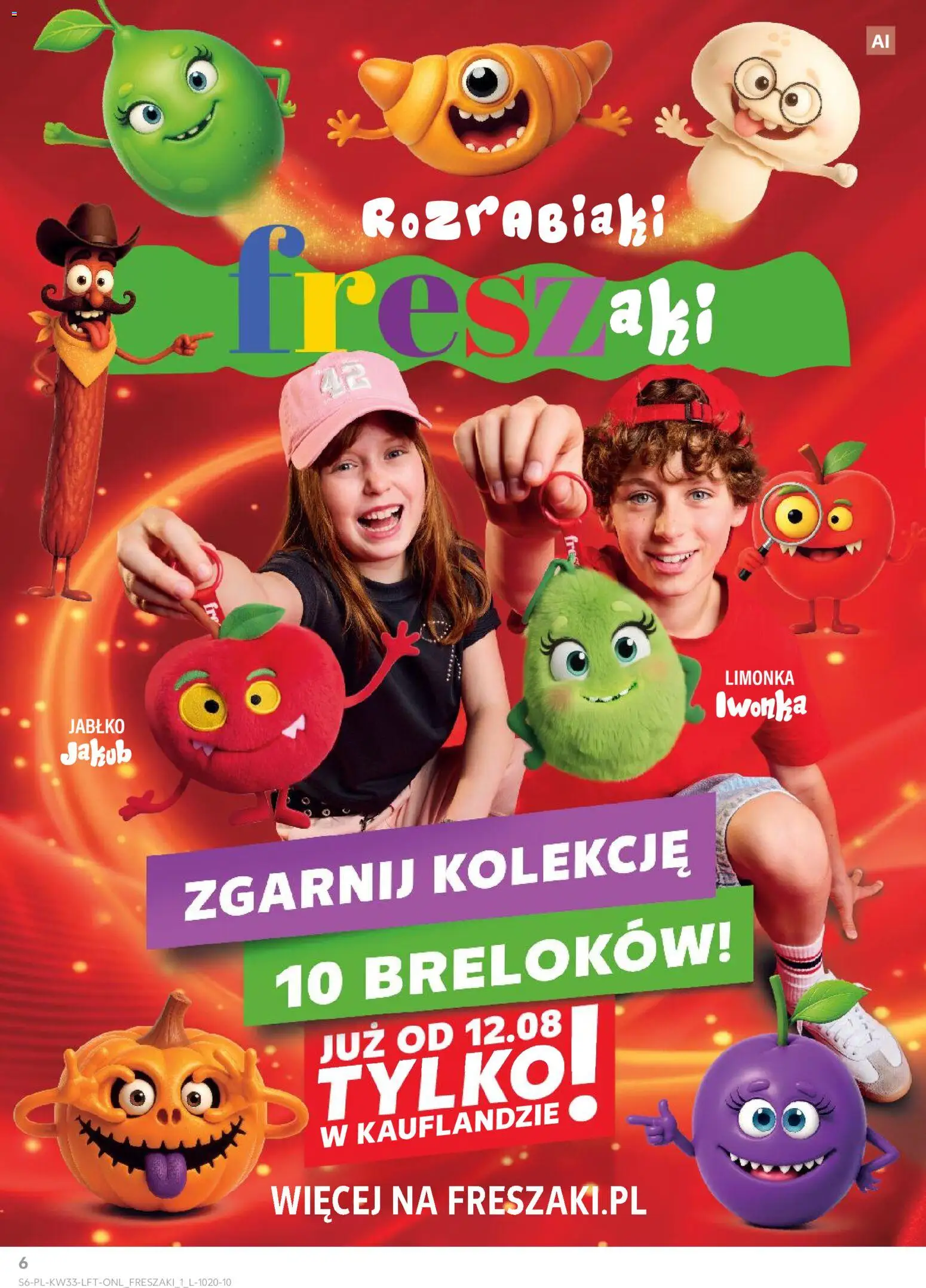 Kaufland gazetka od 12.08.2026 | Strona: 6 | Produkty: Limonka, Jabłka