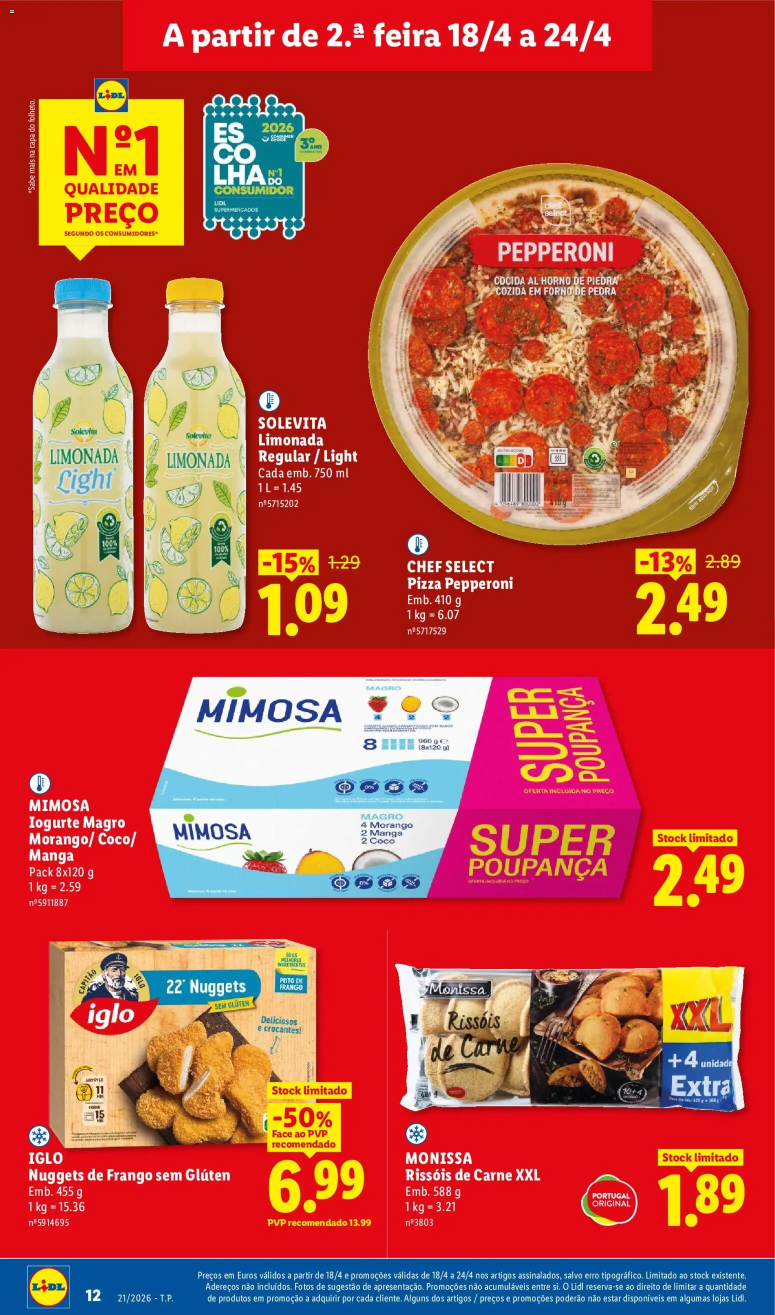 Lidl folheto | 18/05/2026 |  🎉 Como obter um desconto limitado? Poupe ainda hoje! | Portugal