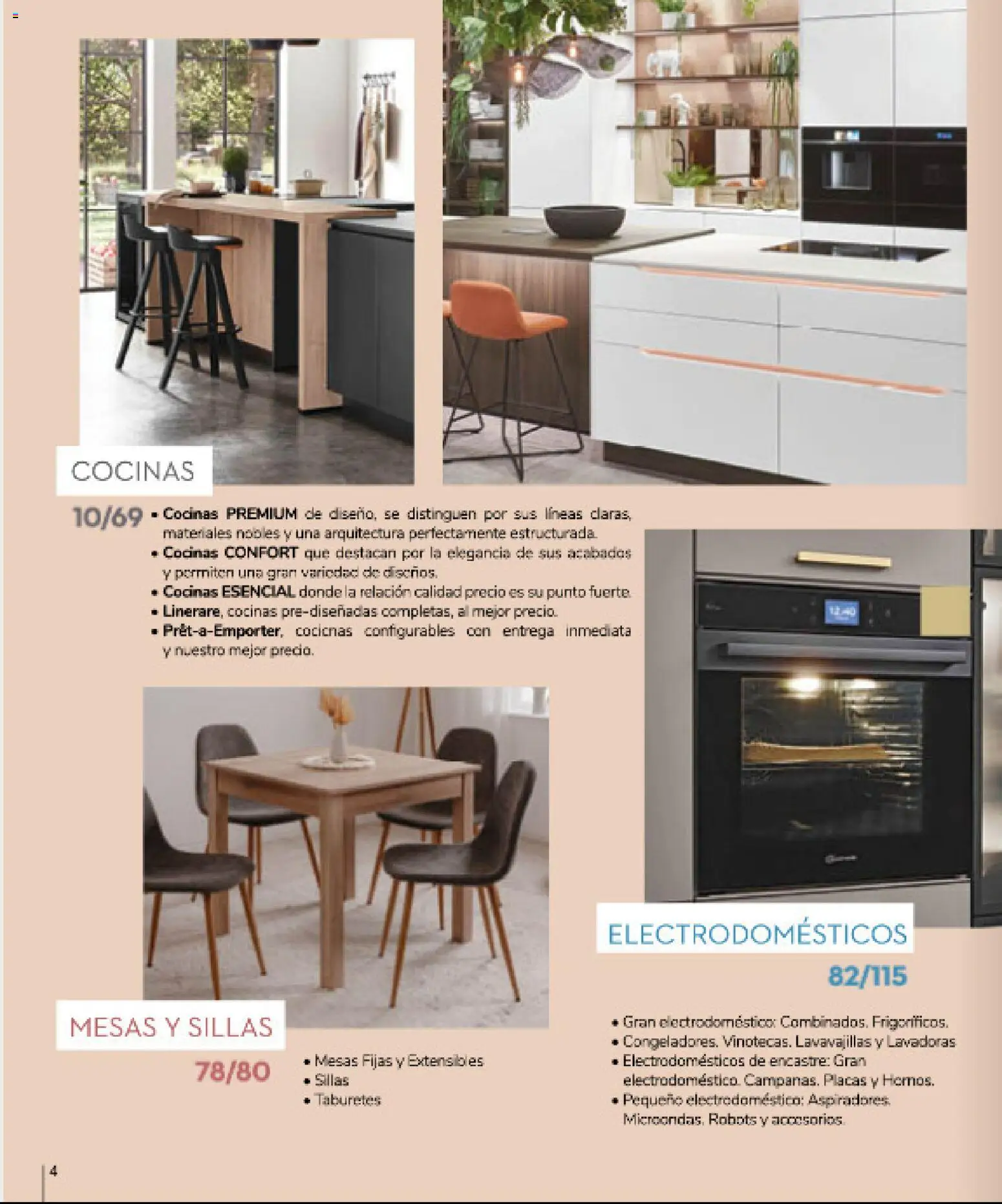 Conforama folleto │ válido desde el 16.04.2026 | Página: 4 | Productos: Lavavajillas