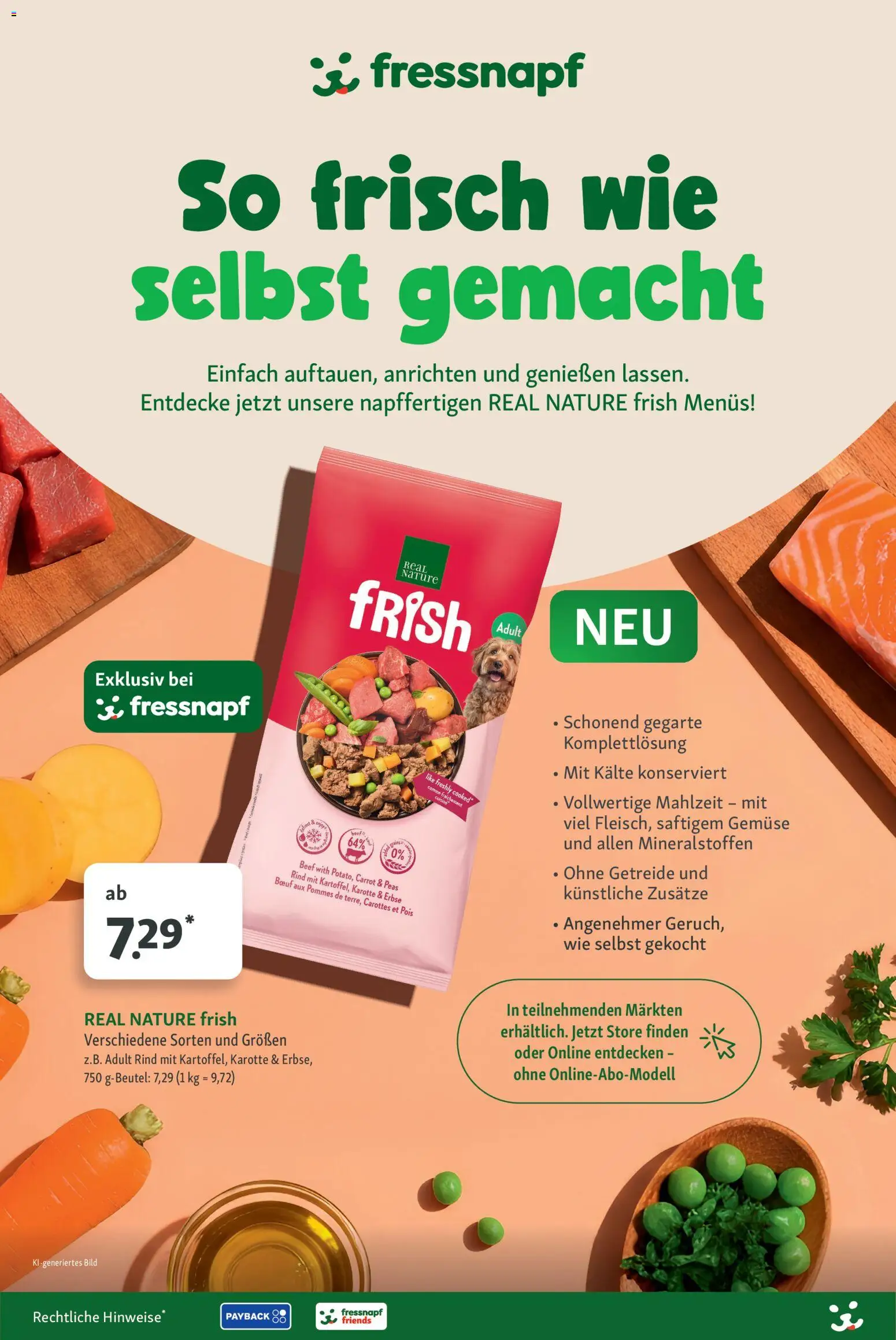 Fressnapf Prospekt – gültig ab 28.05.2026 | Seite: 24 | Produkte: Pommes, Gemüse, Getreide, Karotte