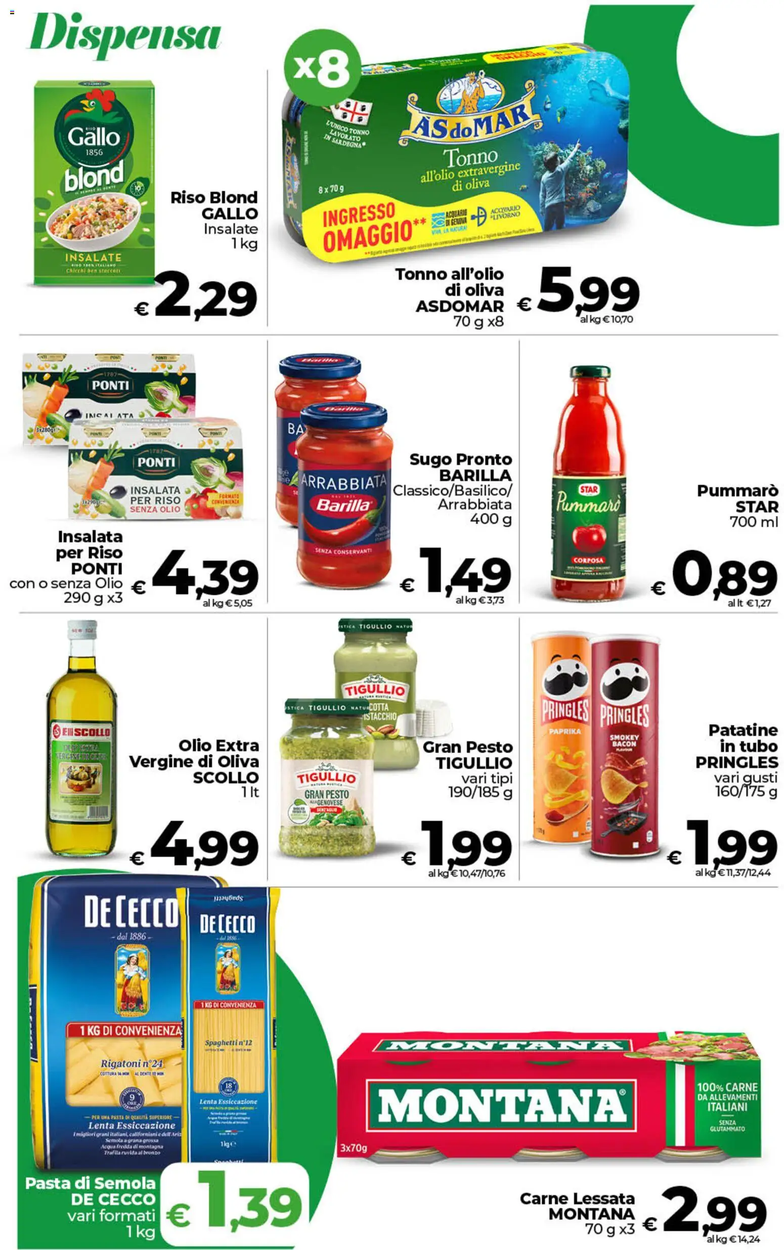 Volantino COOP del 09.06.2026 | Pagina: 15 | Prodotti: Patatine, Insalata, Pesto, Tonno