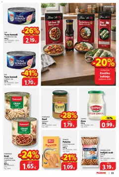 Tuna komadi u biljnom ulju, Tuna komadi u biljnom ulju 160 g - Pregled kataloga iz trgovine Plodine, vrijedi od 14.10.2026 | Stranica: 33