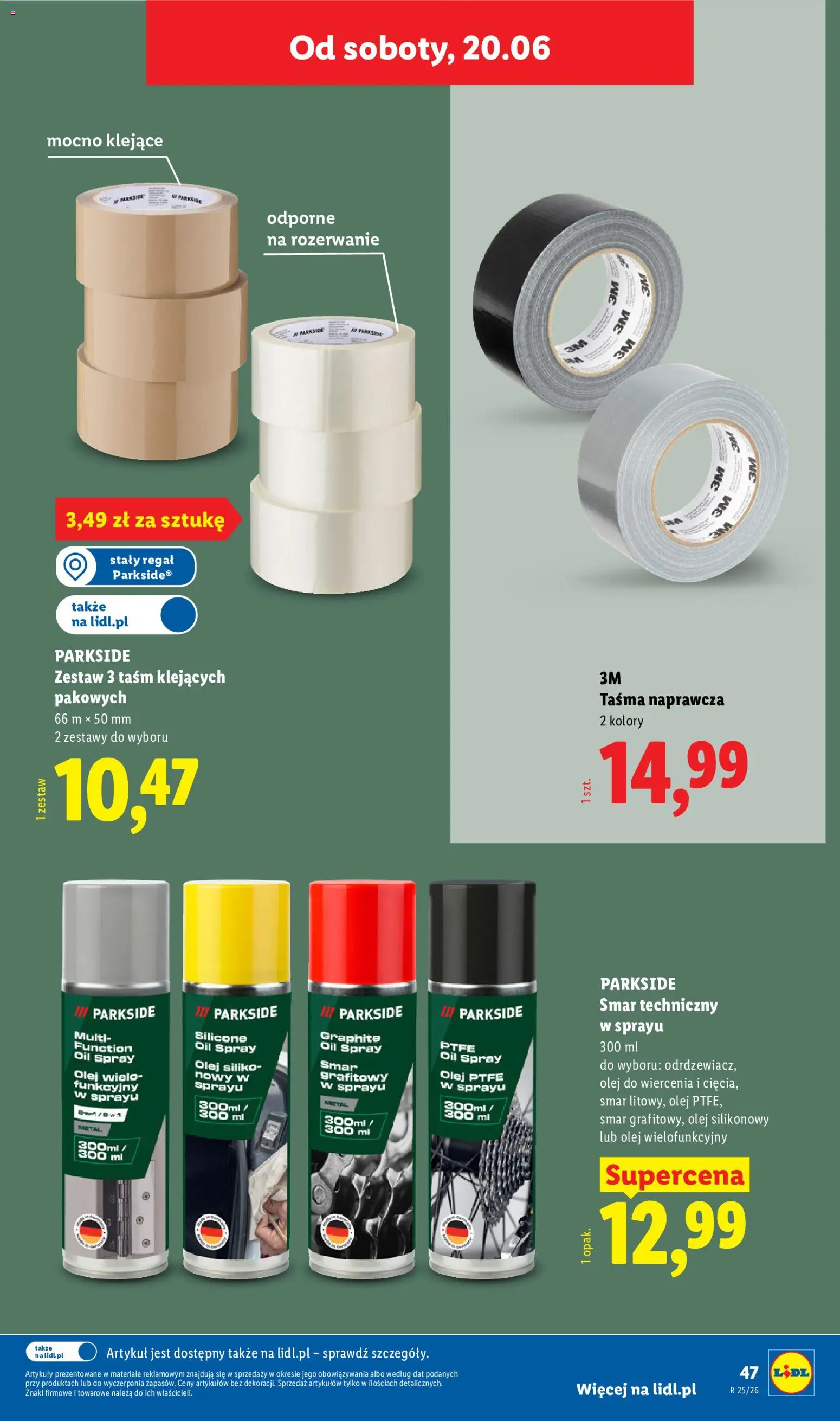 Lidl Katalog od 15.06.2026 | Strona: 53 | Produkty: Olej, Regał
