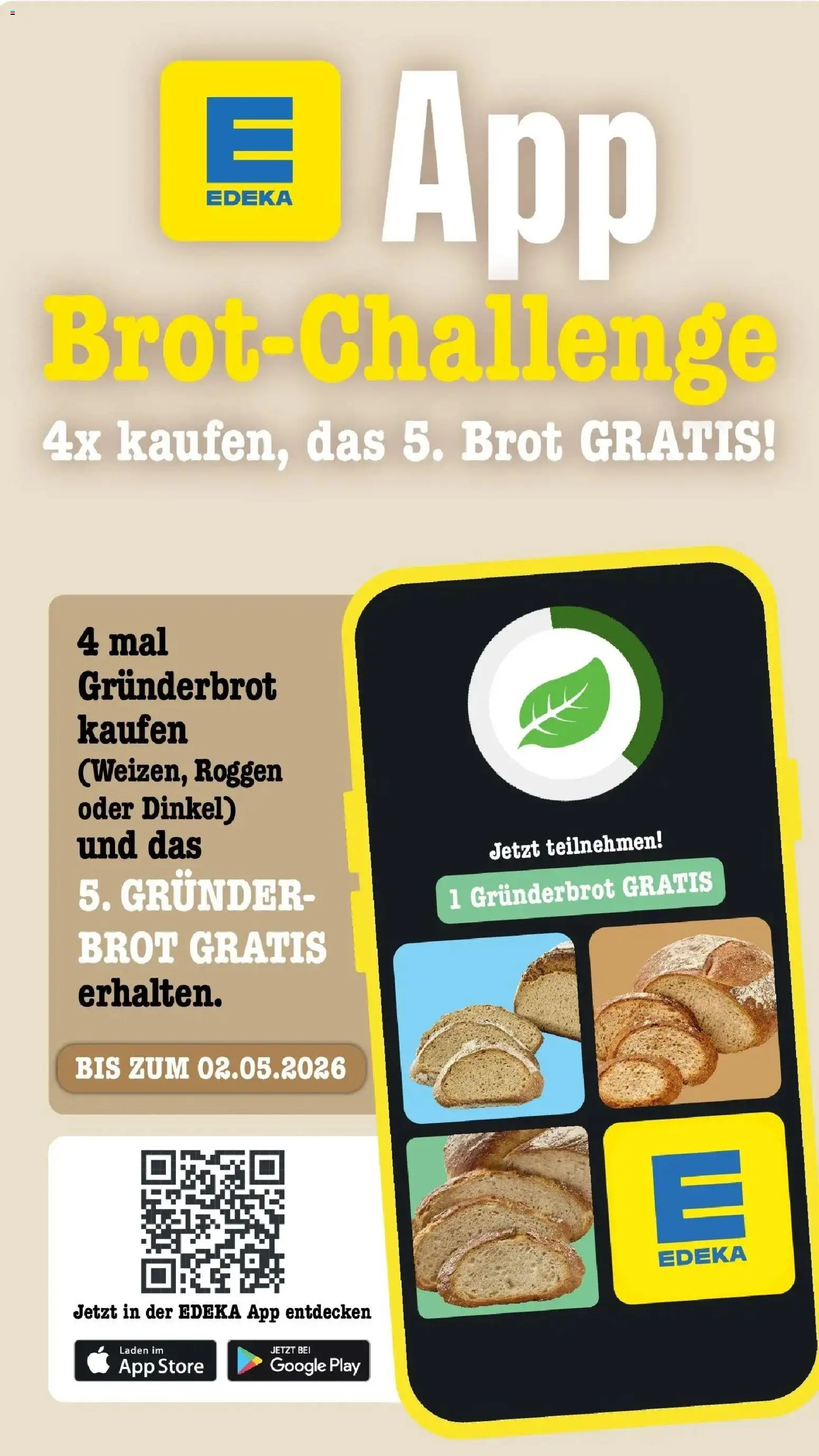 Edeka prospekt Offenbach	 – gültig ab 27.04.2026 | Seite: 30 | Produkte: Brot