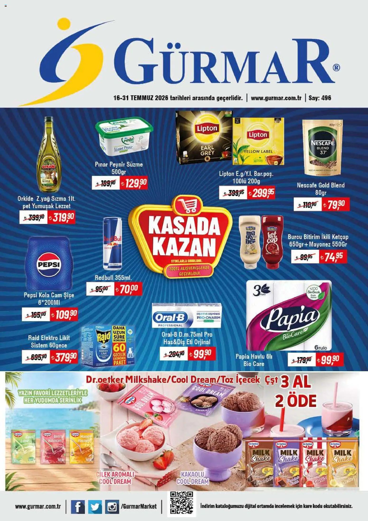 Gürmar Katalog - 16 Temmuz 2026 tarihinden itibaren geçerlidir | Sayfa: 1