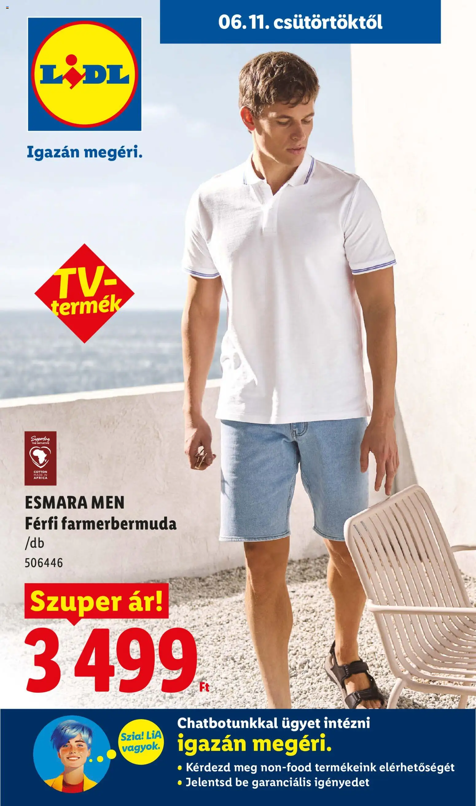 Lidl akciós ujság - amely érvényes a következő dátumtól: 11.06.2026 | Oldal: 1