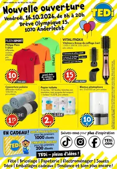 TEDi - TEDi folder tot 19.10.2026 - Voorbeeld van een folder van TEDi, geldig van 13/10/2026